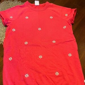 Gap floral sweatshirt top